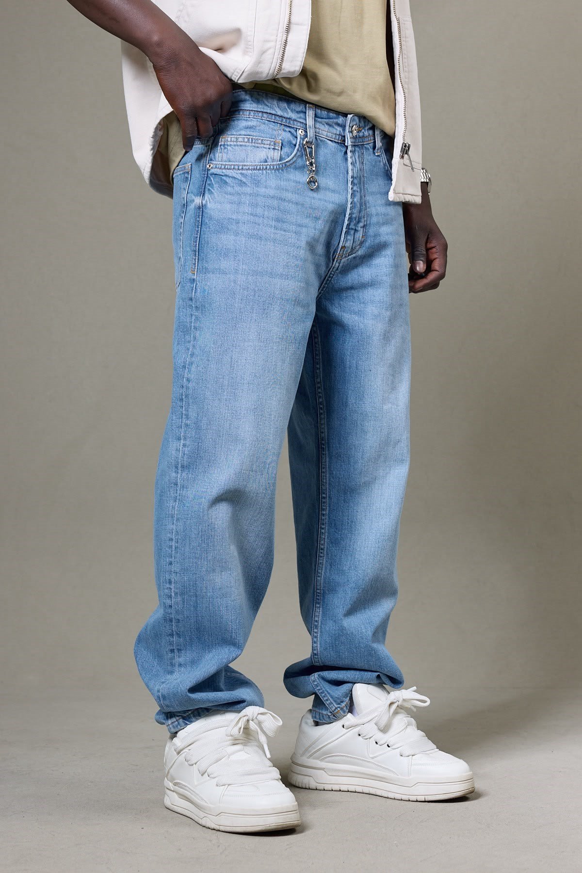AÇIK MAVİ BAGGY PANTOLON 5192-2