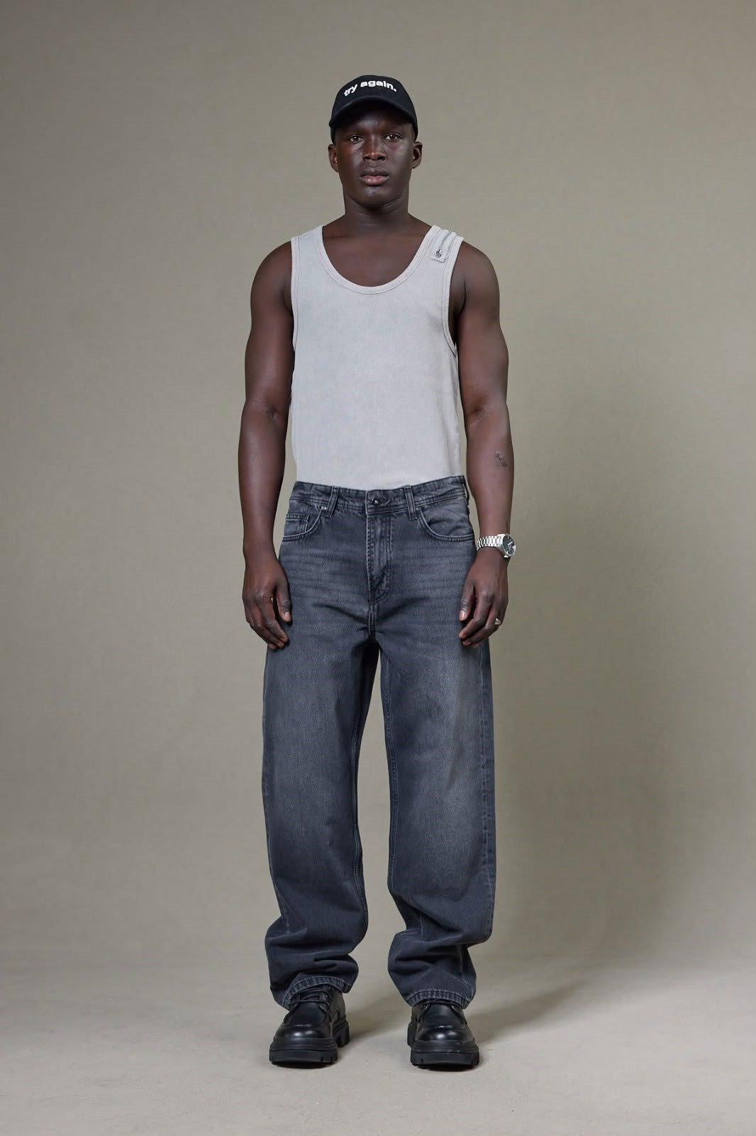 ANTRASİT BAGGY PANTOLON 5192-8