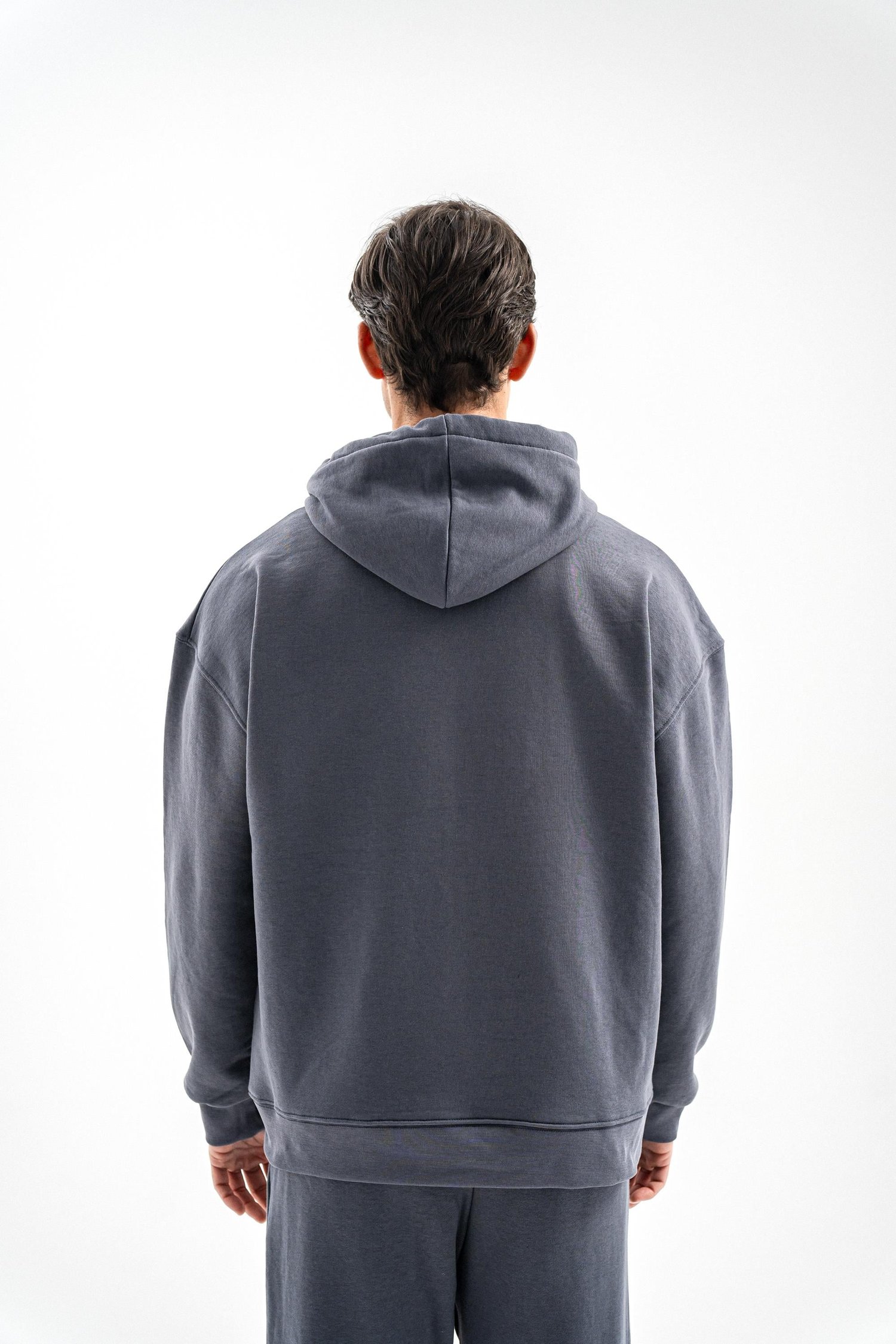 FÜME KAPÜŞONLU SWEATSHIRT