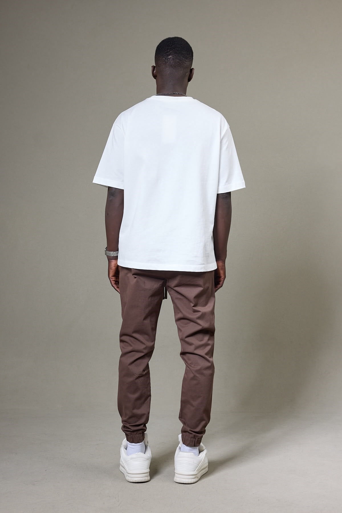 KAHVERENGİ GABARDİN JOGGER PANTOLON 5133-1