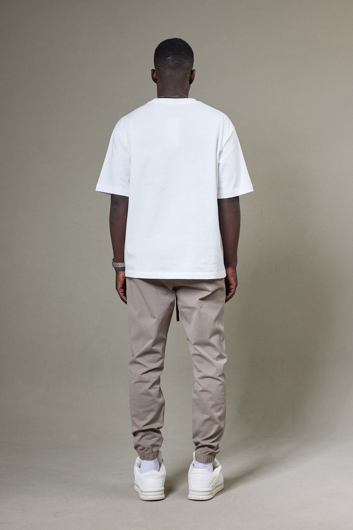 KÜL RENGİ GABARDİN JOGGER PANTOLON 5133-4