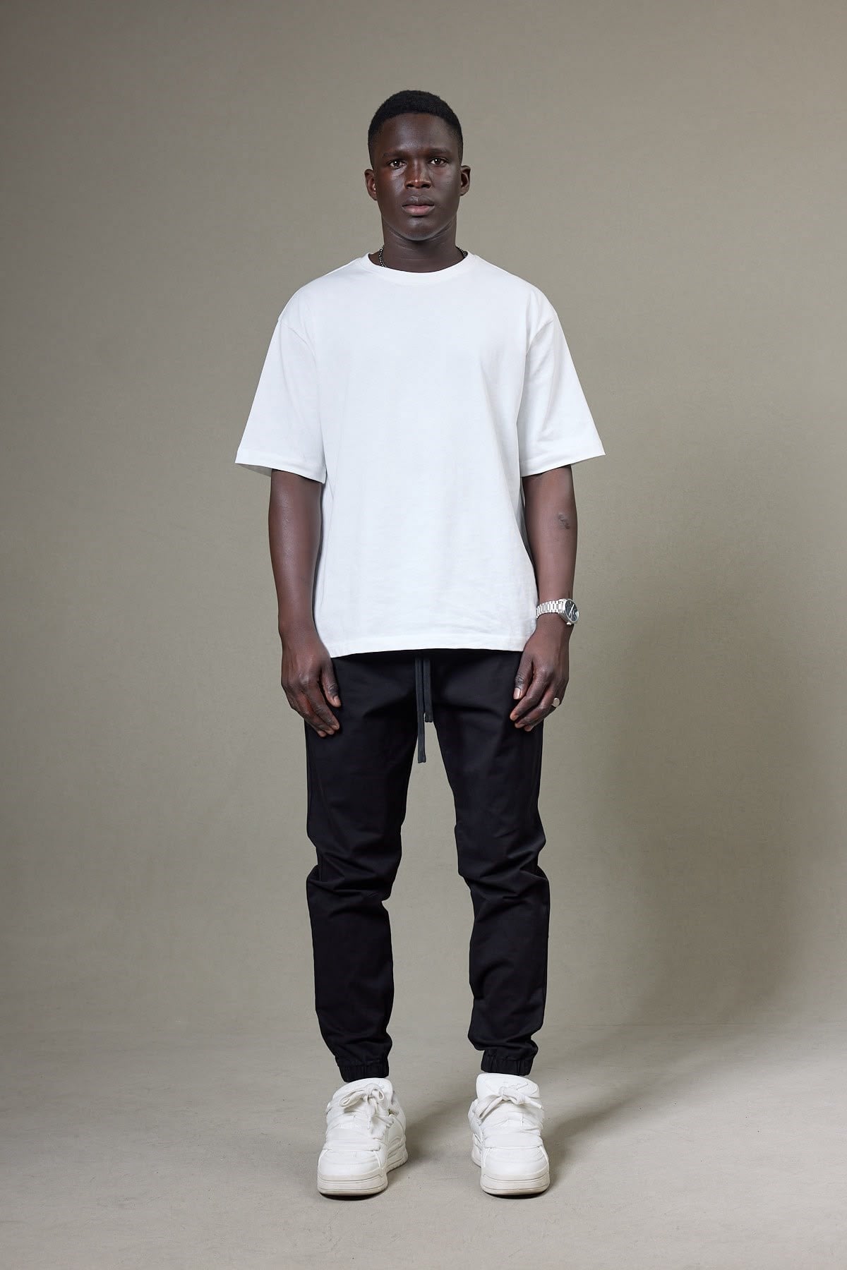 SİYAH GABARDİN JOGGER PANTOLON 5133