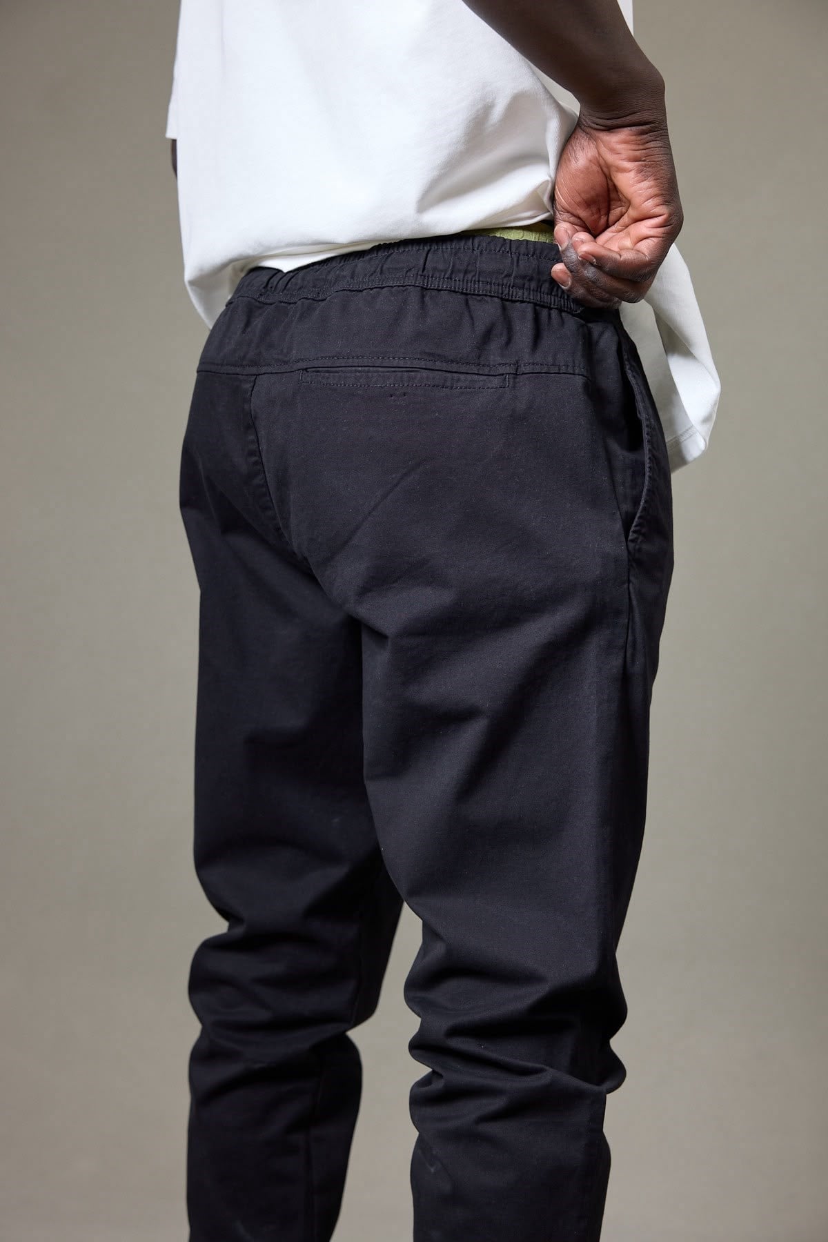 SİYAH GABARDİN JOGGER PANTOLON 5133