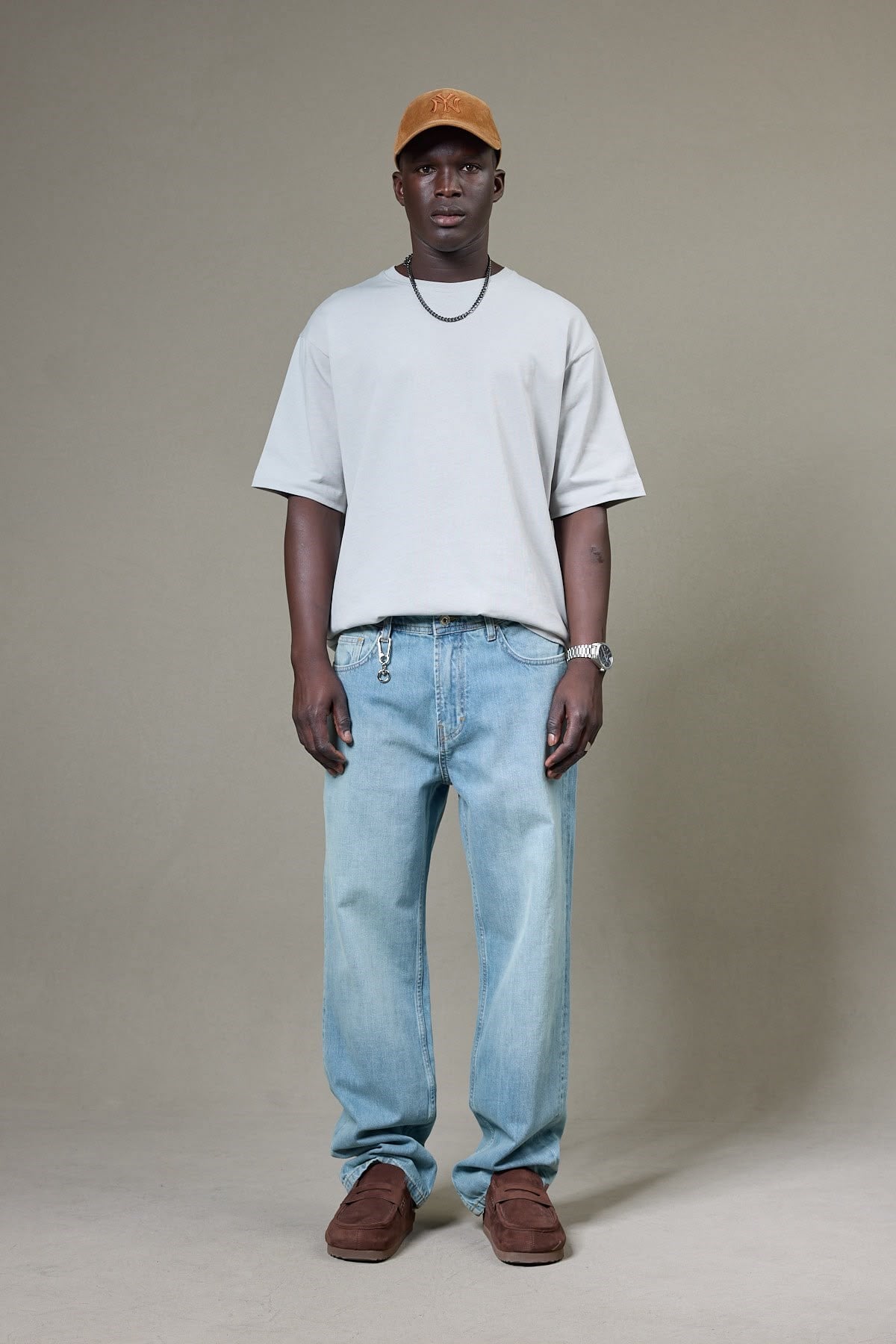 YEŞİL TİNTLİ BAGGY PANTOLON 5192-4