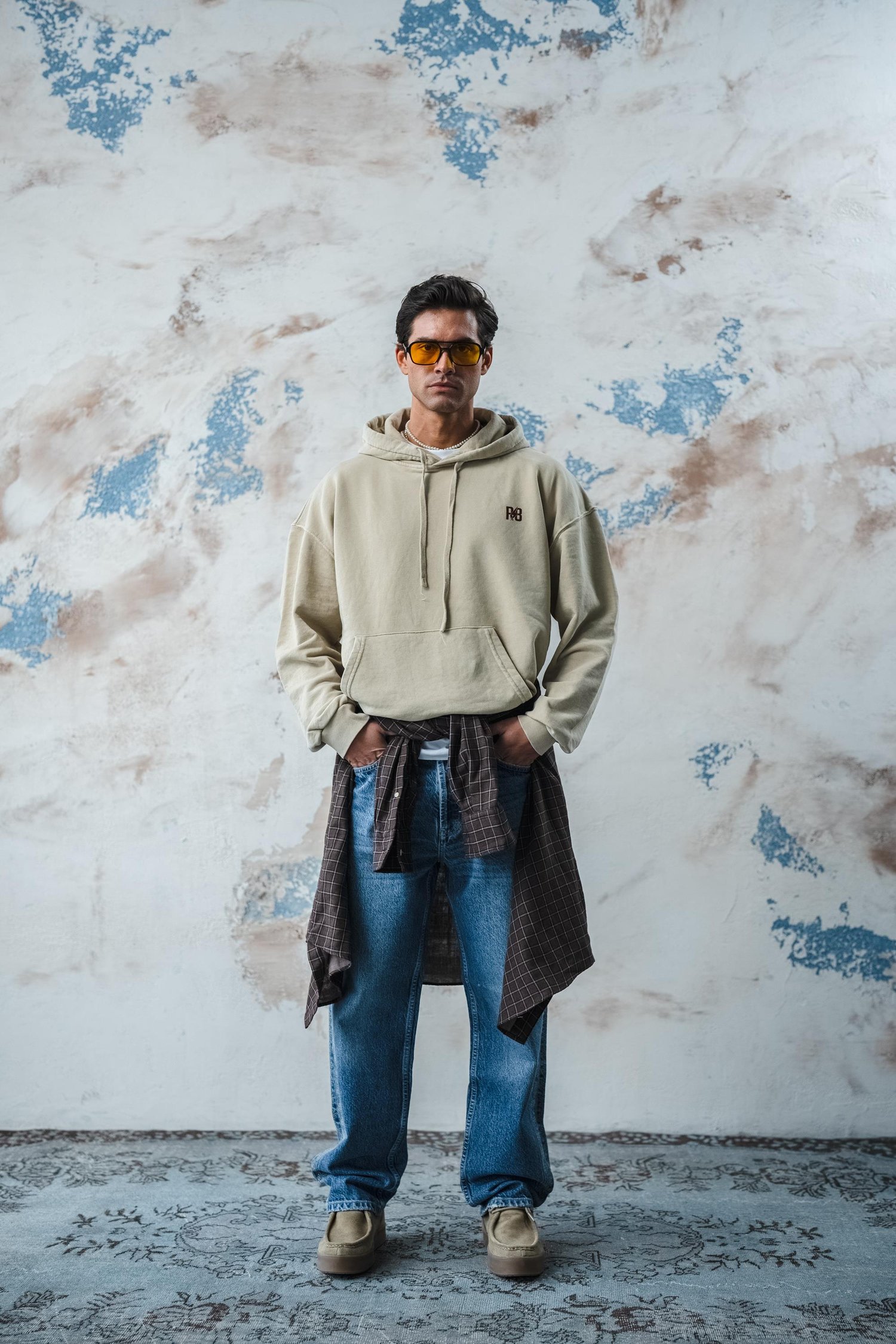 YIKAMALI BEJ SWEATSHIRT
