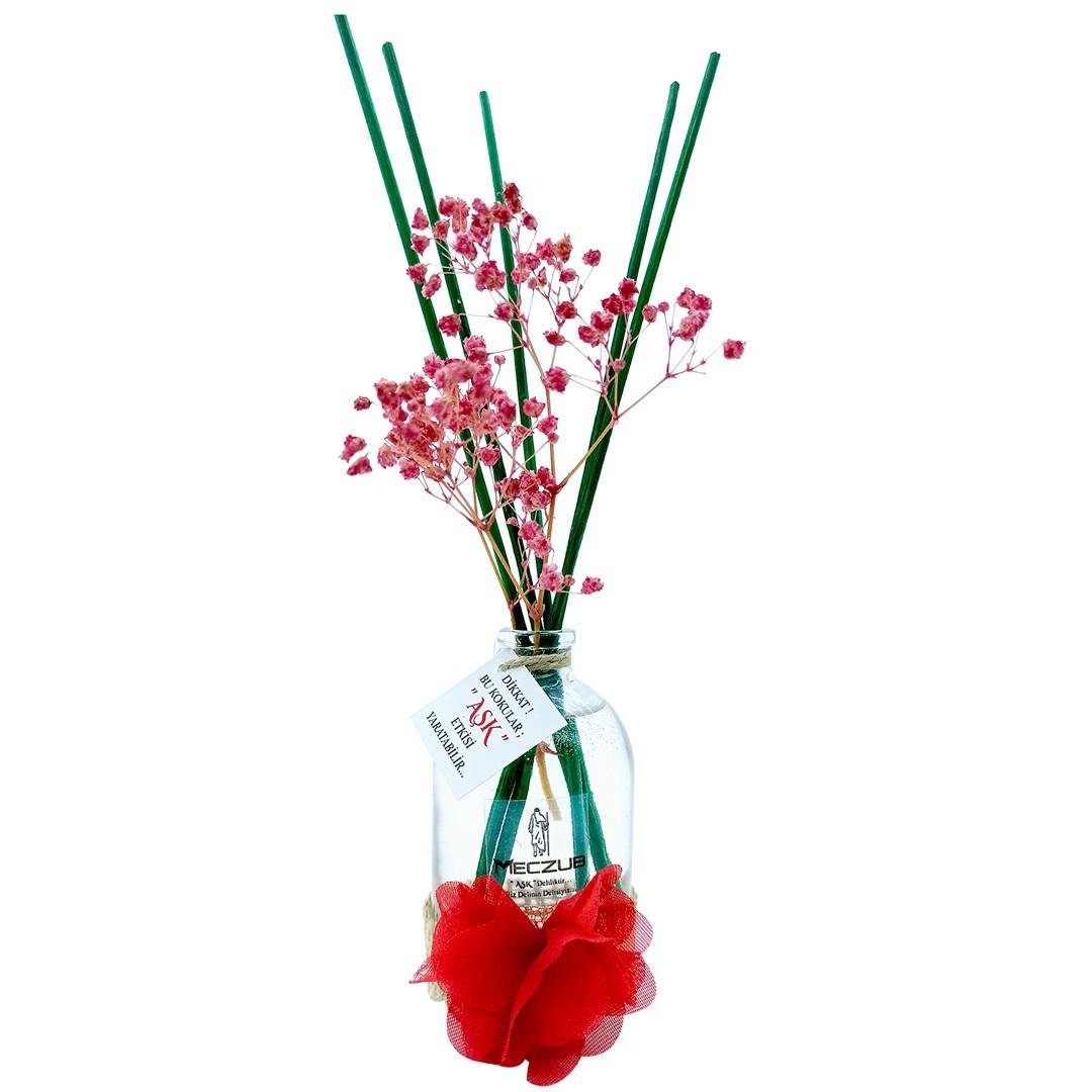 100 ml Silindir Bambu Çubuklu Oda Kokuları Reed Diffuser Oda Parfümü Ortam Kokusu