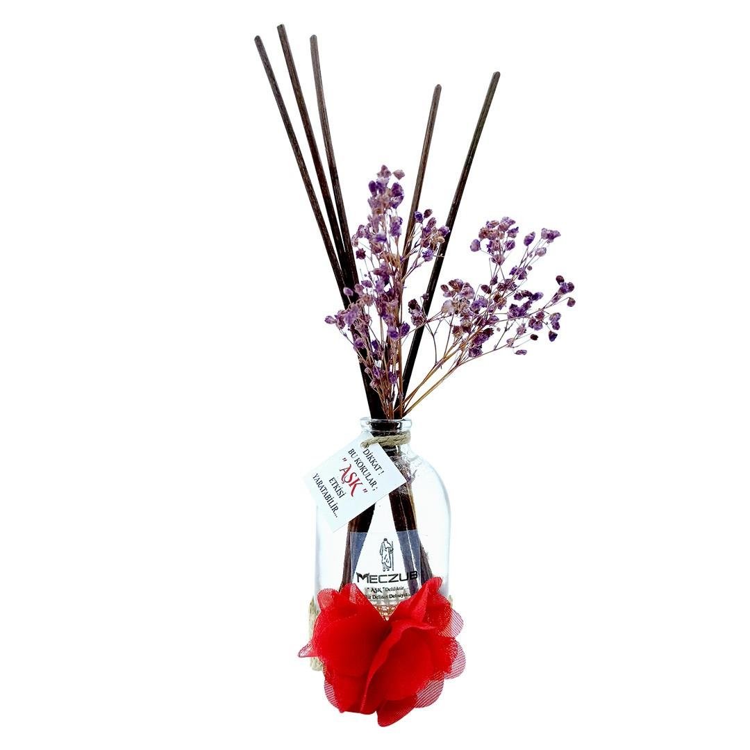 100 ml Silindir Bambu Çubuklu Oda Kokuları Reed Diffuser Oda Parfümü Ortam Kokusu