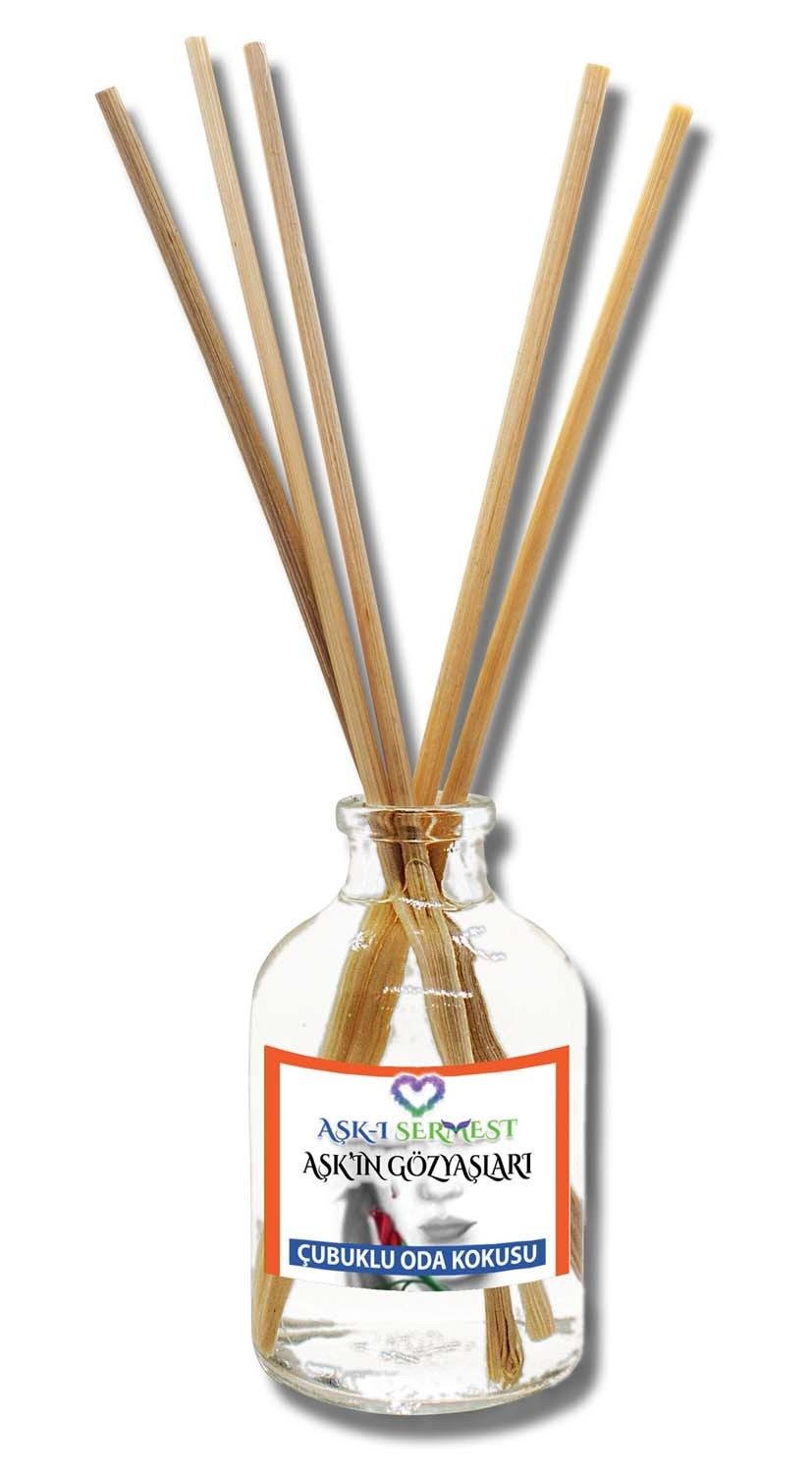 50 ml Silindir Bambu Çubuklu Oda Kokuları Reed Diffuser Oda Parfümü Ortam Kokusu