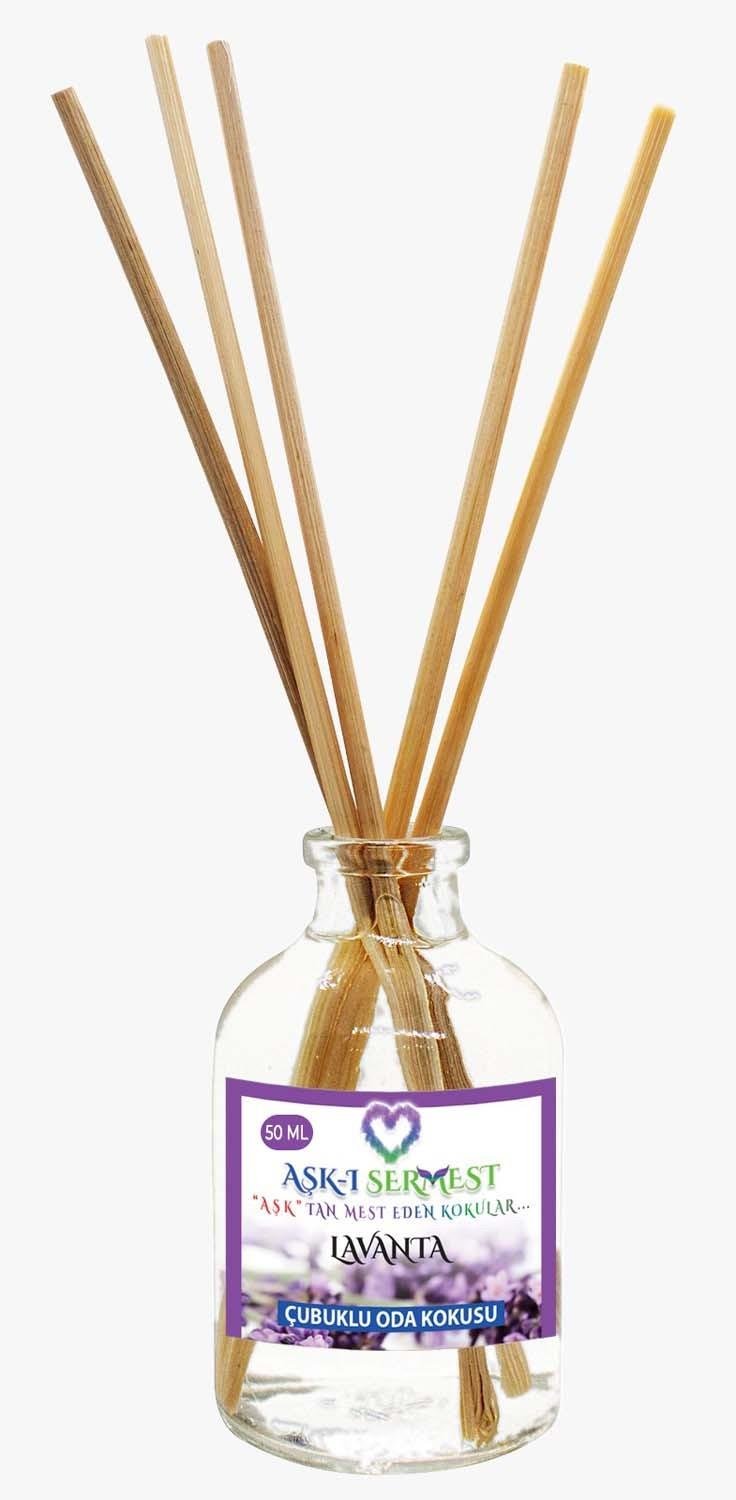 50 ml Silindir Bambu Çubuklu Oda Kokuları Reed Diffuser Oda Parfümü Ortam Kokusu