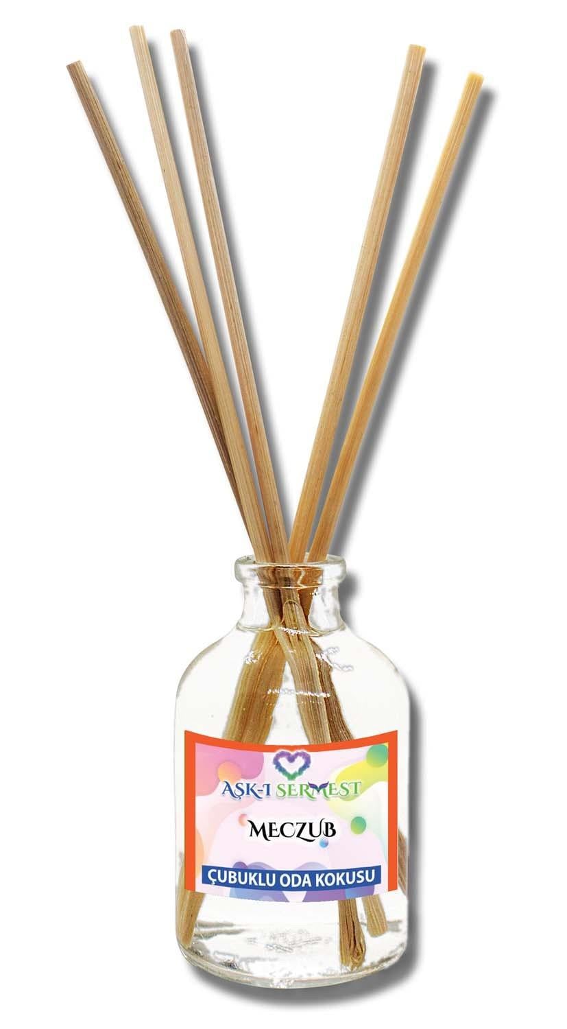 50 ml Silindir Bambu Çubuklu Oda Kokuları Reed Diffuser Oda Parfümü Ortam Kokusu