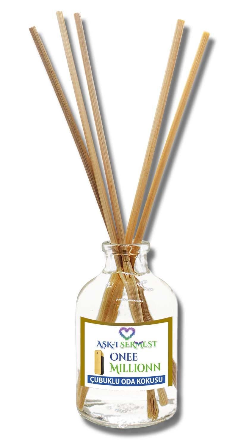 50 ml Silindir Bambu Çubuklu Oda Kokuları Reed Diffuser Oda Parfümü Ortam Kokusu