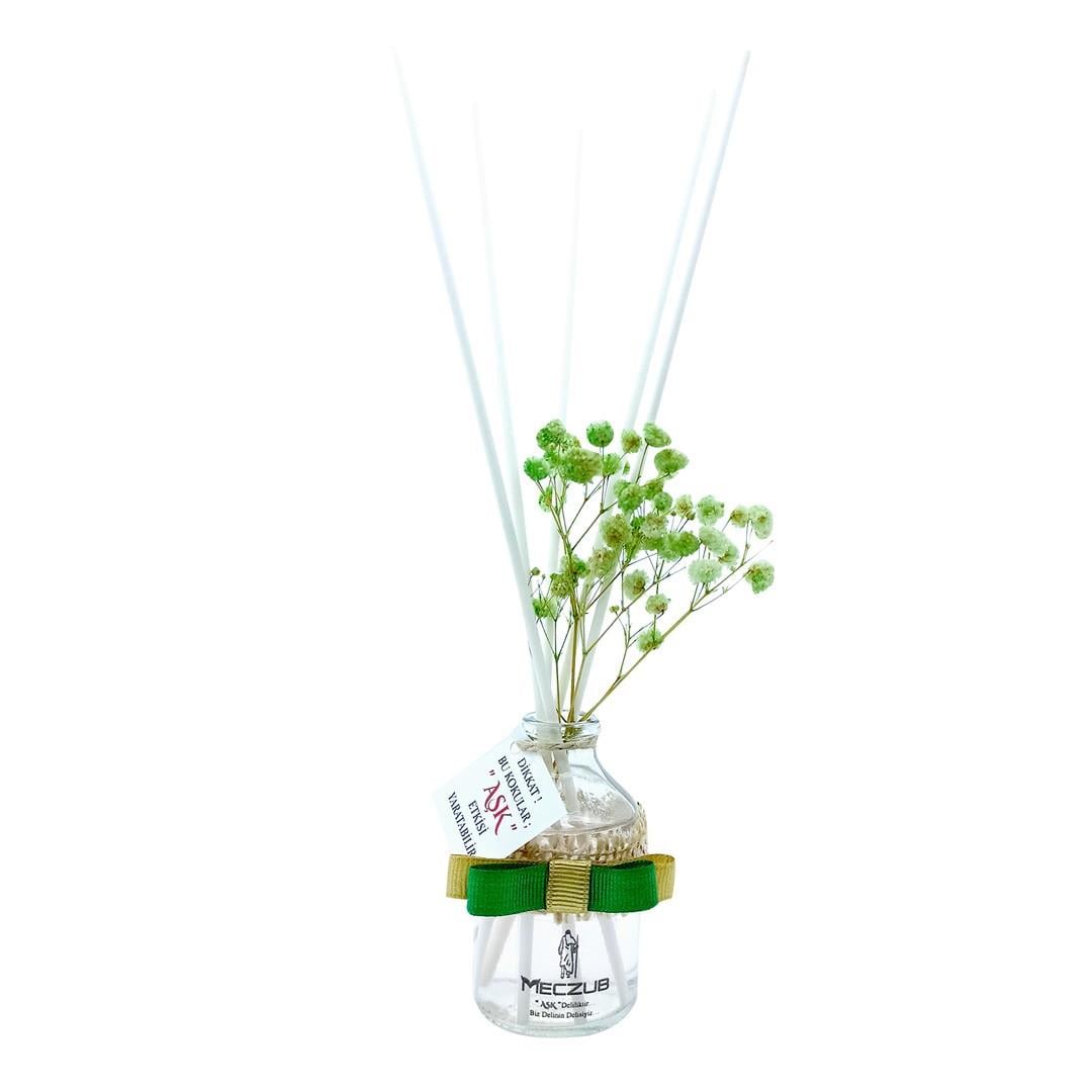 50 ml Silindir Bambu Çubuklu Oda Kokuları Reed Diffuser Oda Parfümü Ortam Kokusu