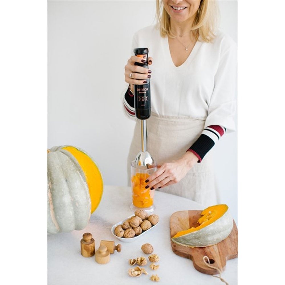 Arnica GH21580 Panna Stick El Blender Seti Siyah
