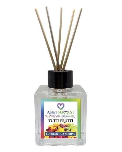 Aşk-ı Sermest Toptan Hugoo Boss Çiçek Aromalı Bambu Çubuklu Oda Kokusu Reed Diffuser Ortam Kokusu Parfüm,  Küp Şişe,  200 mL, 5 Adet