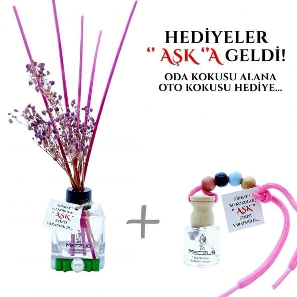 Aşk-ı Sermest Toptan Meczub Fantazi Serisi Okyanus Esintisi Kokulu 10 x 60 ml küp Şişe Bambu Çubuklu Ortam Kokusu Reed Diffuser Oda Kokusu
