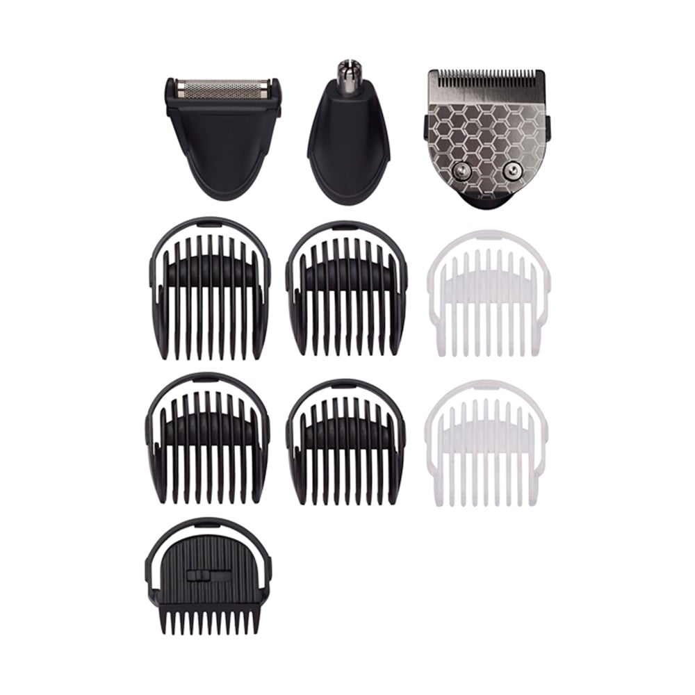 Babyliss MT727E Carbon Titanium 10 Başlıklı Yüz & Vücut Bakım Kiti