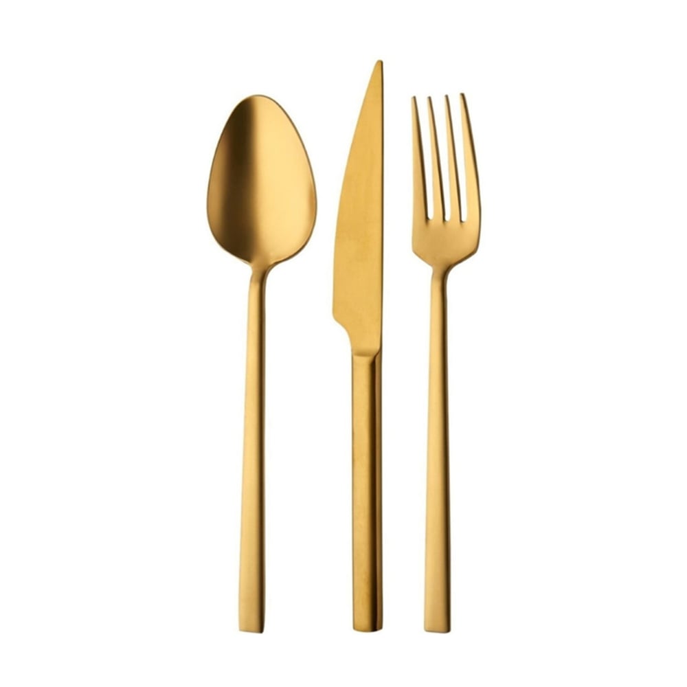 Batta 5500 Mat Gold 42 Parça Çatal Kaşık Bıçak Takımı