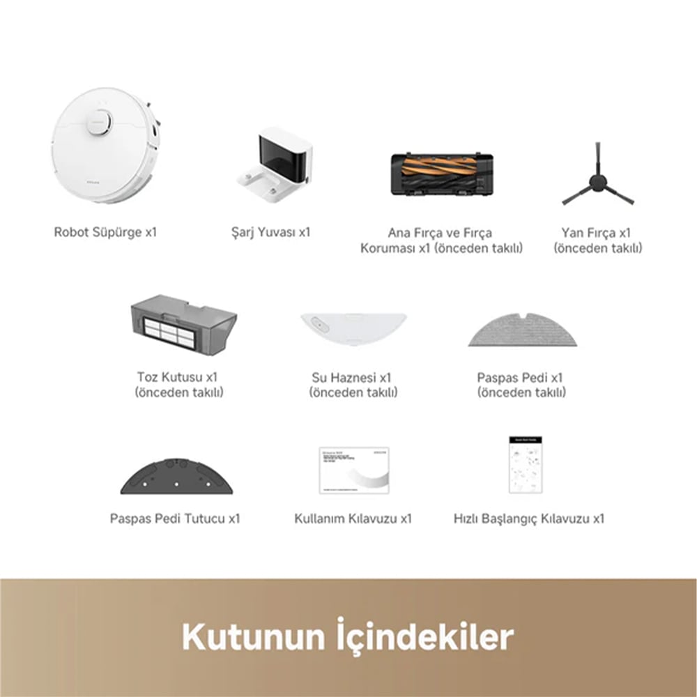 Dreame D20 Akıllı Robot Süpürge