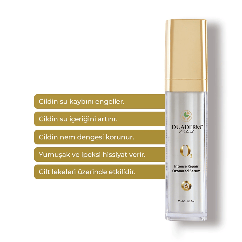 Duaderm Canlandırıcı ve Onarıcı Ozonize Yoğun Bakım Serumu 50 ml