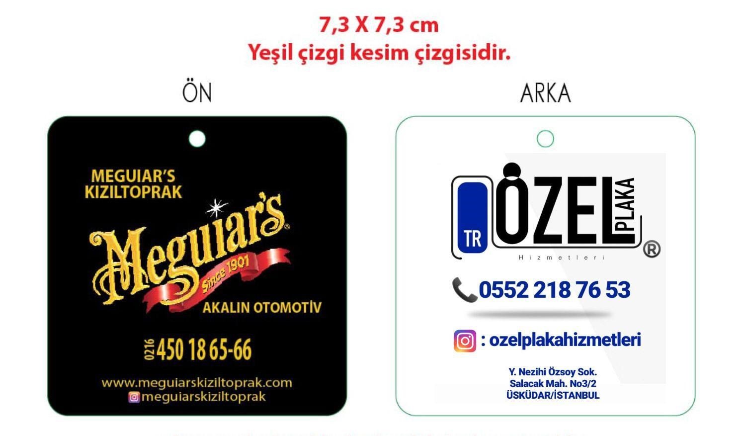 EFSANE SERİSİ PROMOSYON REKLAMLIK HEDİYELİK KARTON OTO ARAÇ ARABA KOKUSU