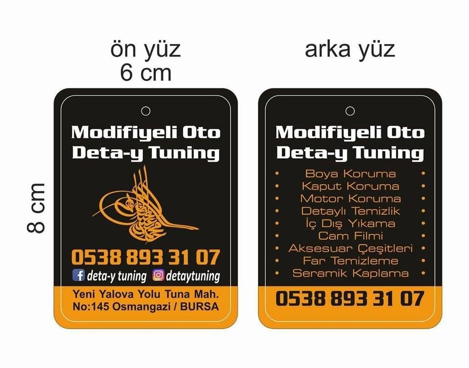EKO ESANSLI DÜZ KESİMLİ PROMOSYON REKLAMLIK HEDİYELİK KARTON OTO ARAÇ ARABA KOKUSU