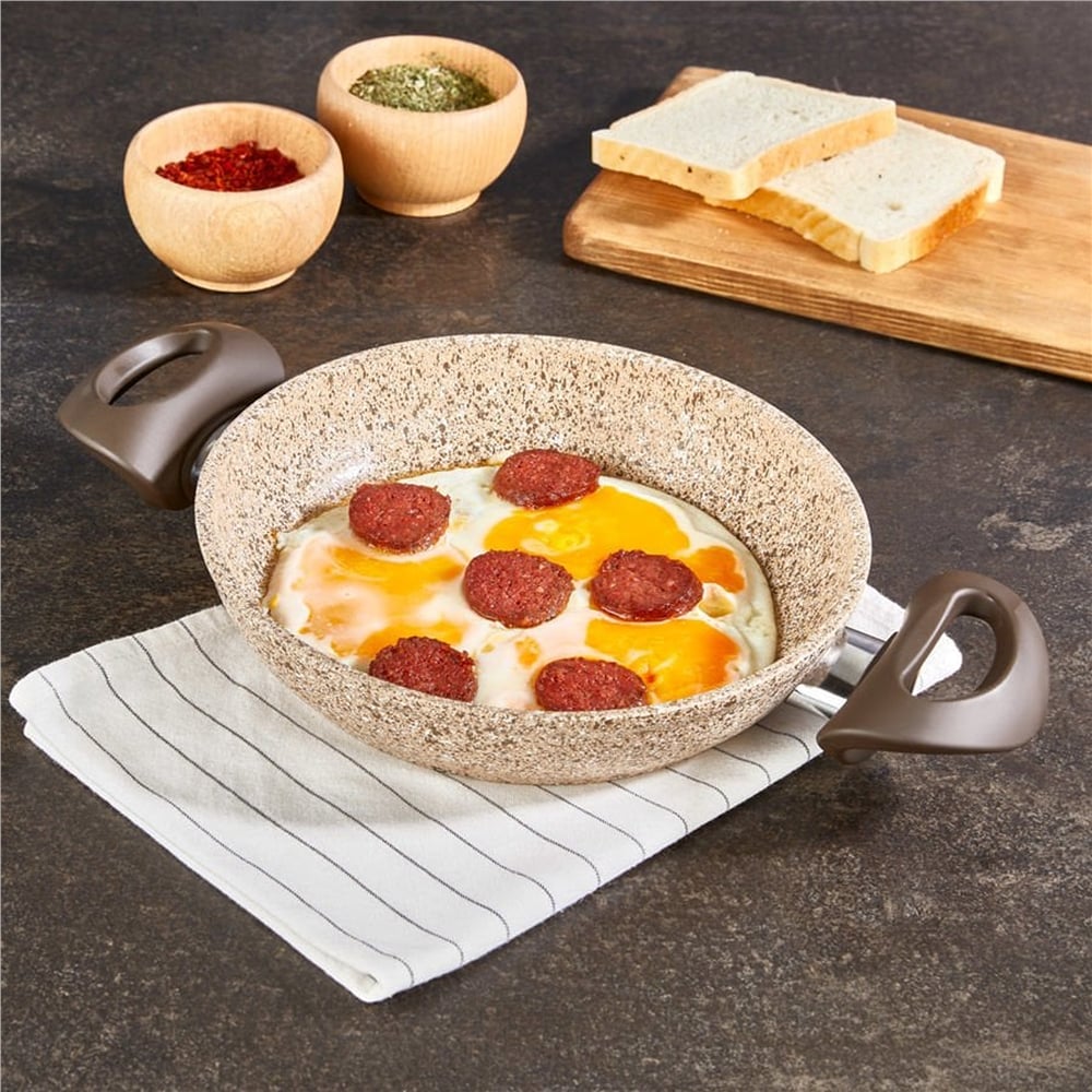 Falez Creamy Granit Sahan 18 cm