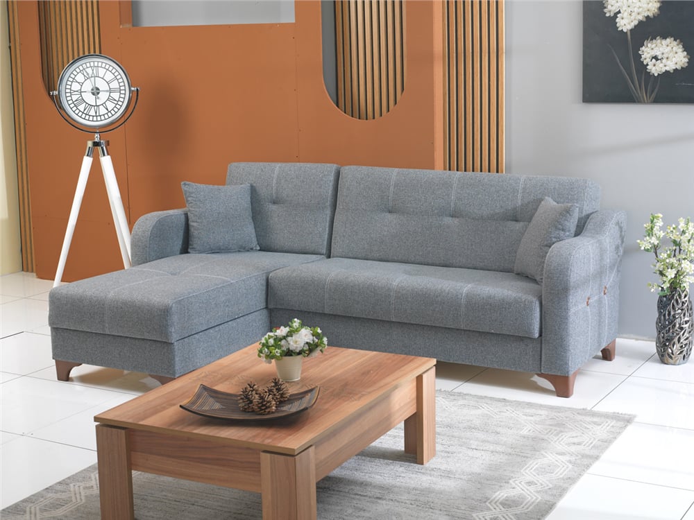 Fiesta Köşe Koltuk Takımı 2+2 Gri