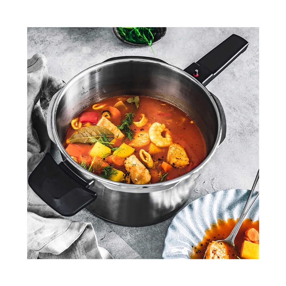Fissler Vitaquick Glossy 6 Lt Düdüklü Tencere