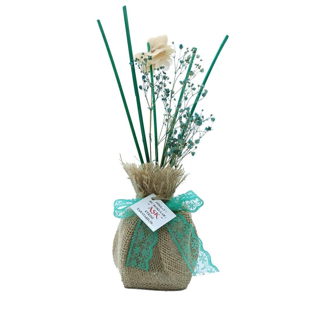 Hasır Seri Bambu Çubuklu Oda Kokuları Reed Diffuser Oda Parfümü Ortam Kokusu