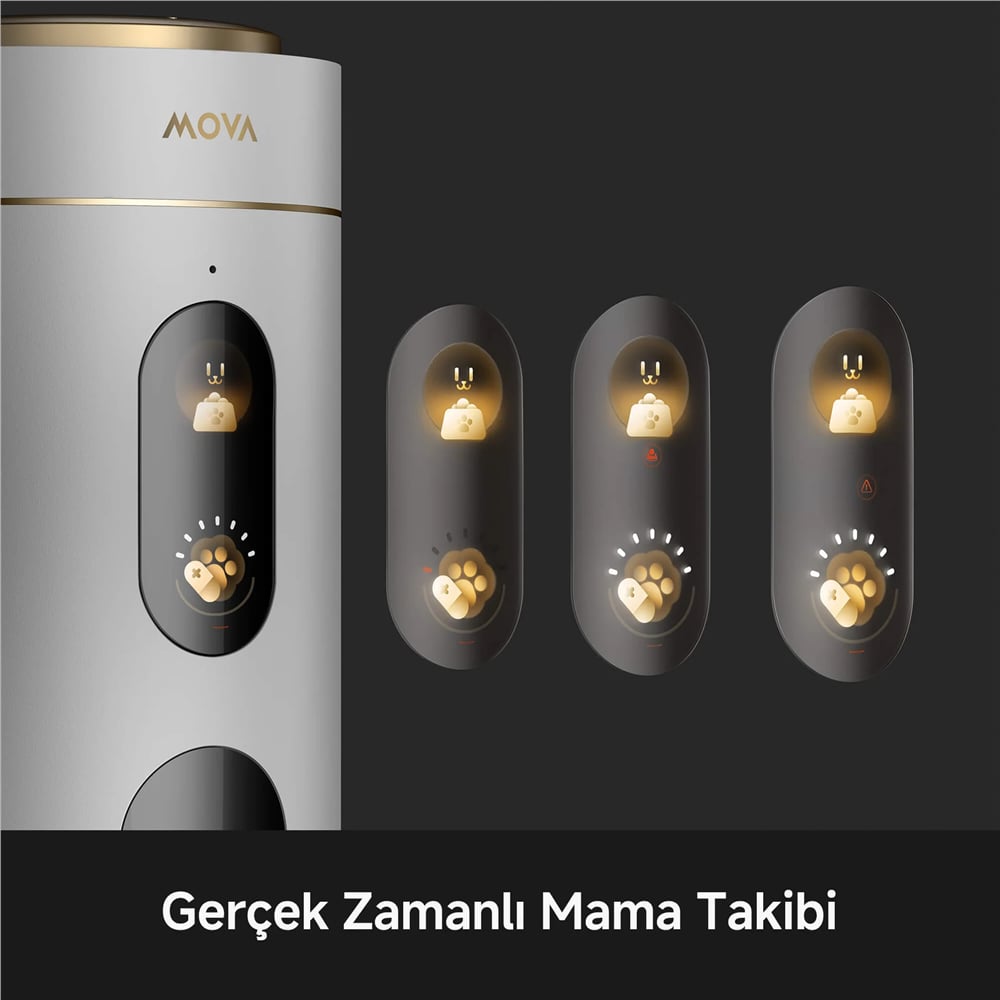 Mova NutriPal 10 Ultra Akıllı Evcil Hayvan Mama Makinesi