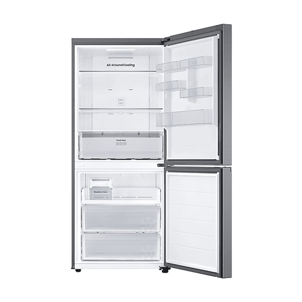 Samsung RB45DG600ES9TR 458 lt E Sınıfı No-Frost Altı Derin Donduruculu Buzdolabı Gümüş