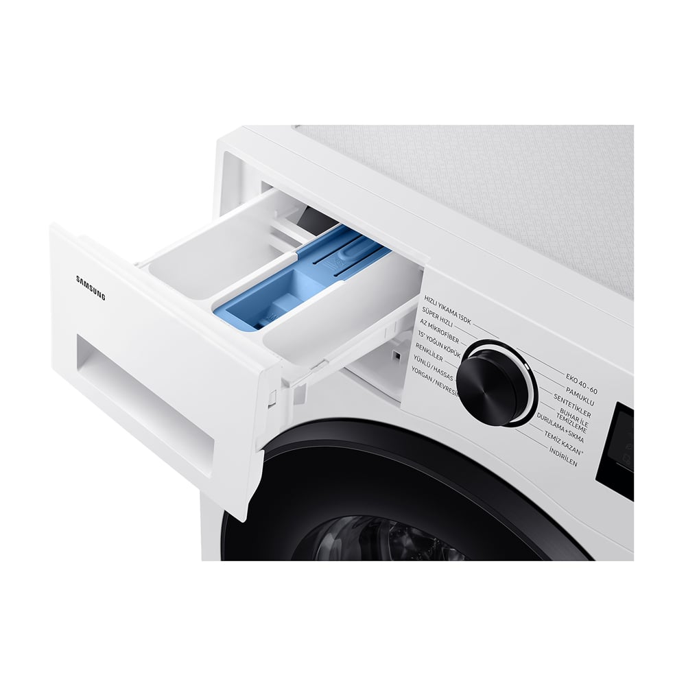 Samsung WW11DG5B25AEAH A Sınıfı 11 Kg Eco Bubble Wifi Çamaşır Makinesi Beyaz