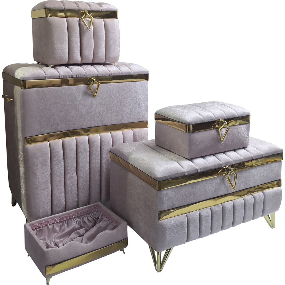 Sema Premium Saklı Bahçe 5 Li Set