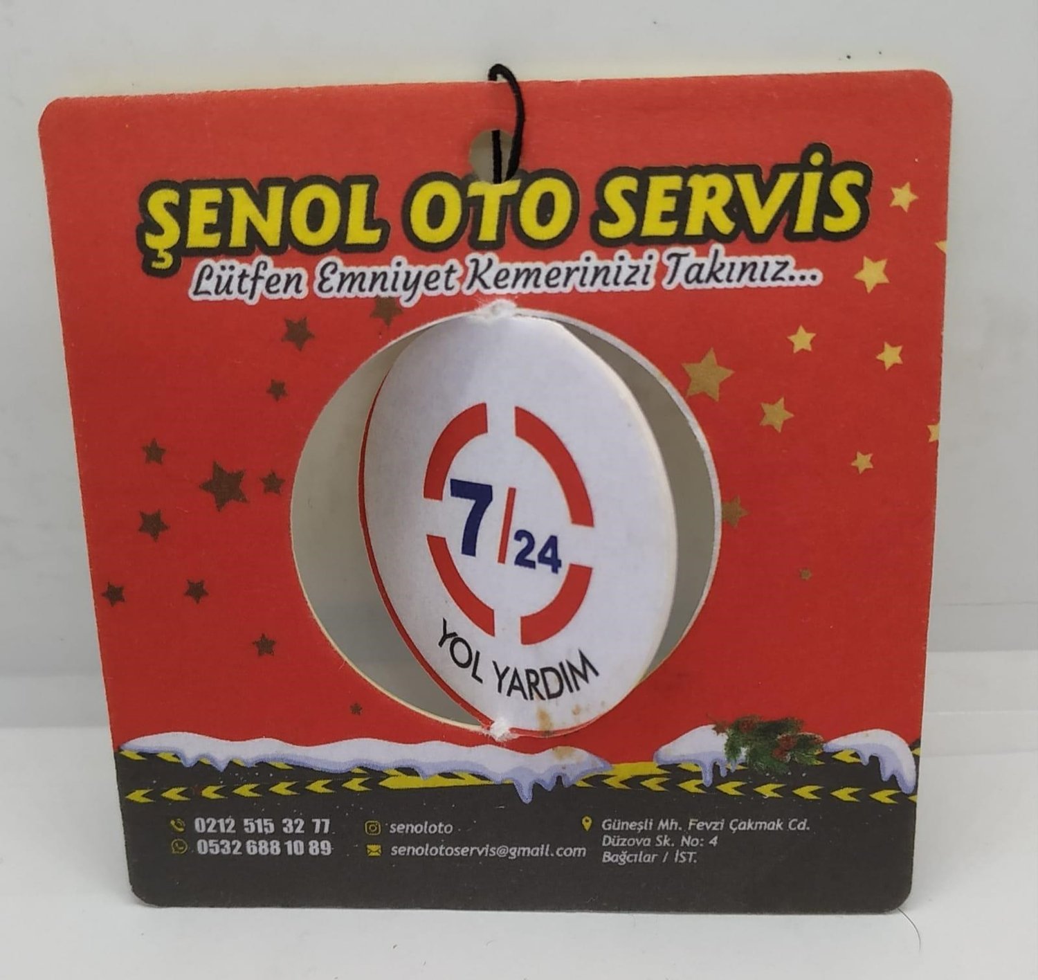 STANDART ESANSLI 3D BOYUTLU KESİMLİ PROMOSYON REKLAMLIK HEDİYELİK KARTON OTO ARAÇ ARABA KOKUSU