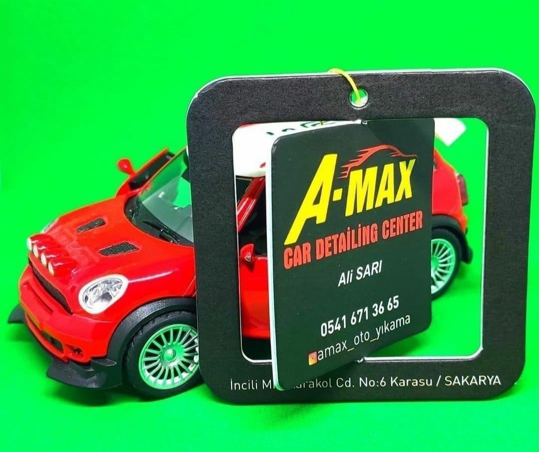 STANDART ESANSLI 3D BOYUTLU KESİMLİ PROMOSYON REKLAMLIK HEDİYELİK KARTON OTO ARAÇ ARABA KOKUSU