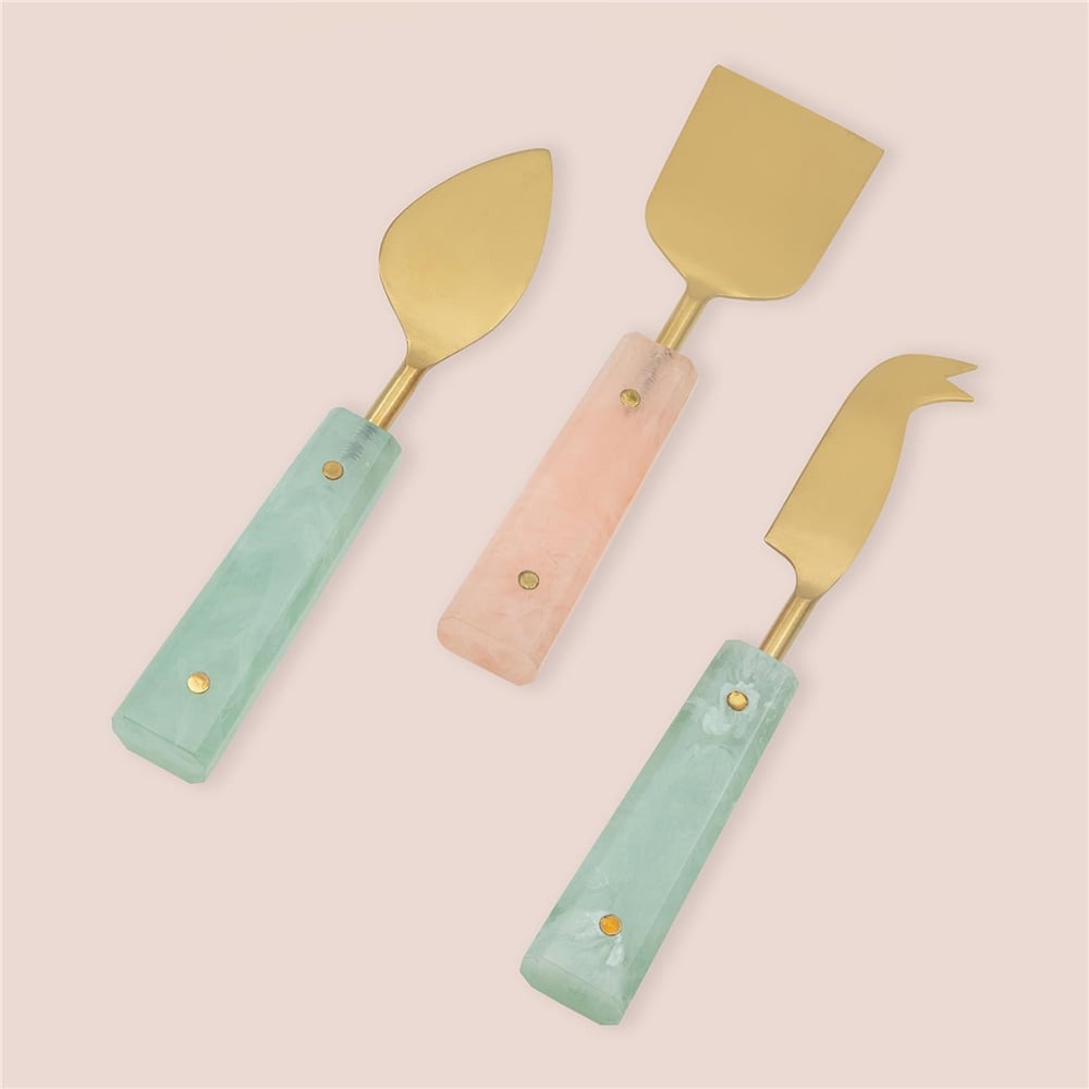 The Mia Duo 3 Parça Peynir Servis Takımı