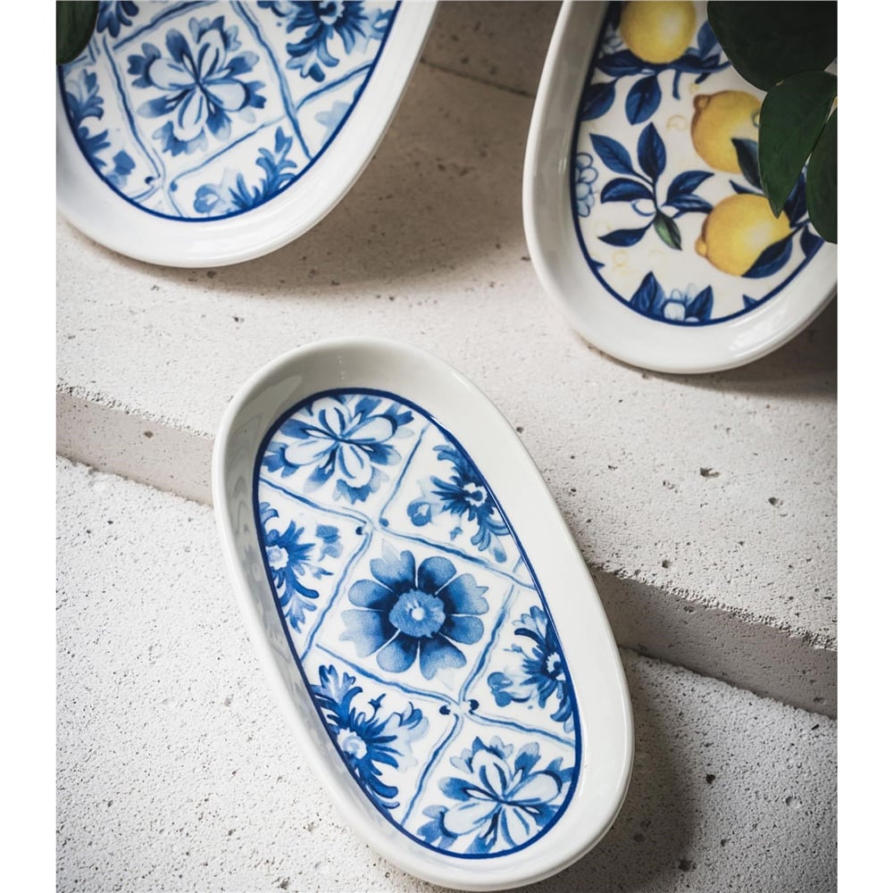 The Mia Odore Di Limone Oval Servis Tabağı Seti