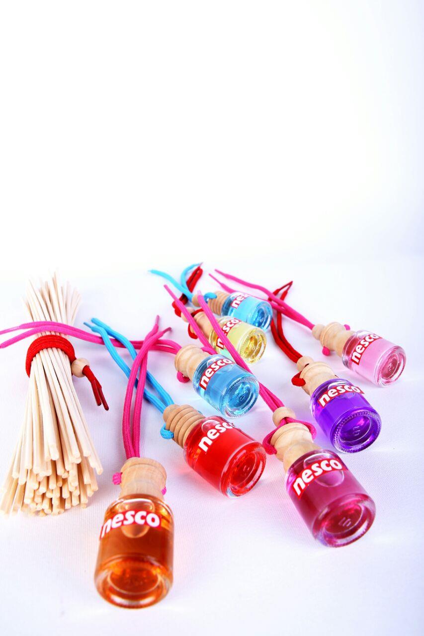 TOPTAN NESCO 8 ML SİLİNDİR ŞİŞE OTO KOKUSU ARAÇ ARABA PARFÜMÜ