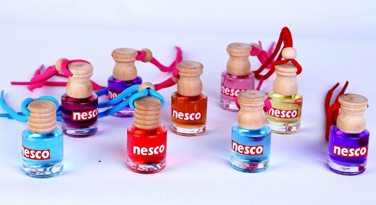 TOPTAN NESCO 8 ML SİLİNDİR ŞİŞE OTO KOKUSU ARAÇ ARABA PARFÜMÜ
