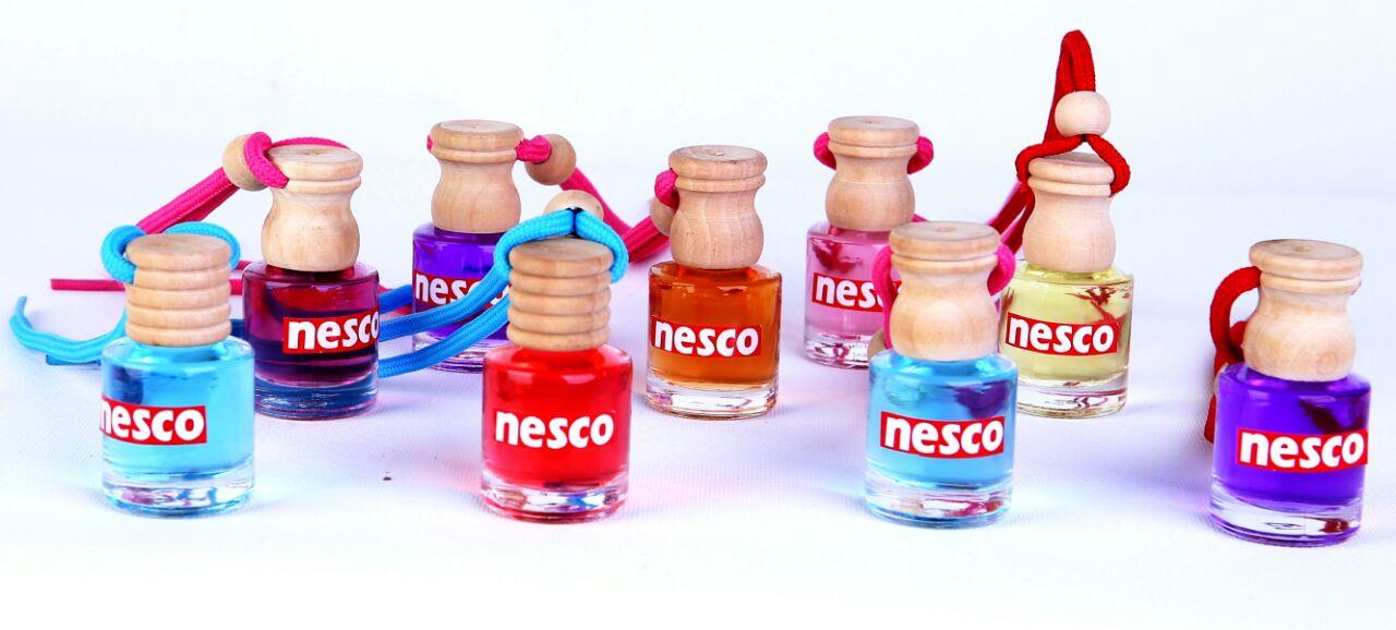 TOPTAN NESCO 8 ML SİLİNDİR ŞİŞE OTO KOKUSU ARAÇ ARABA PARFÜMÜ