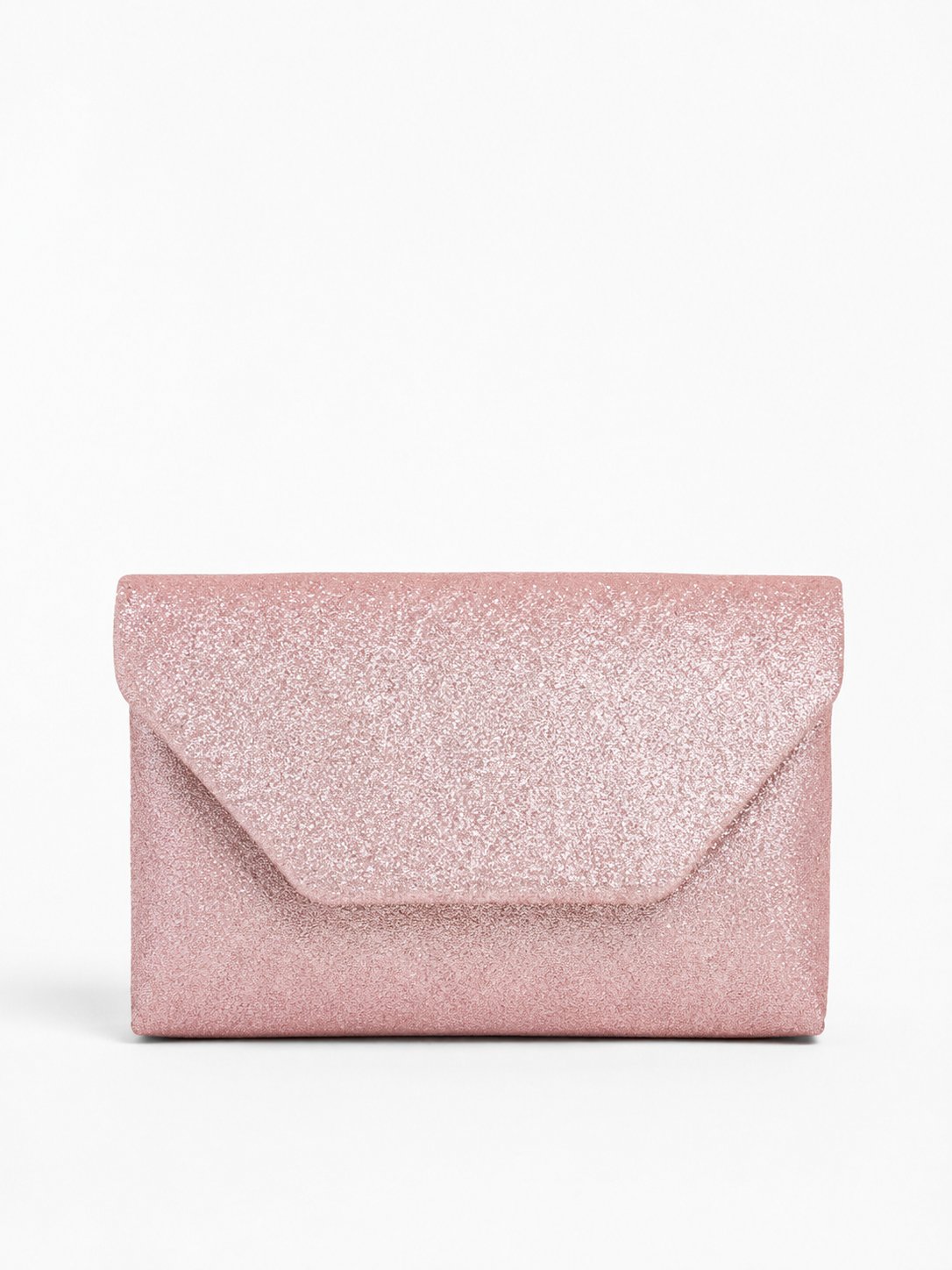 Blush Işıltılı Çapraz Çanta Pudra