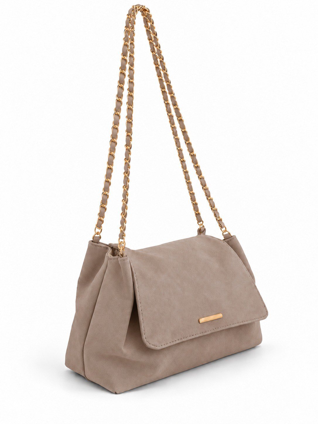 Lorea Zincir Askılı Kadın Omuz ve Clutch Çanta Süet Vizon