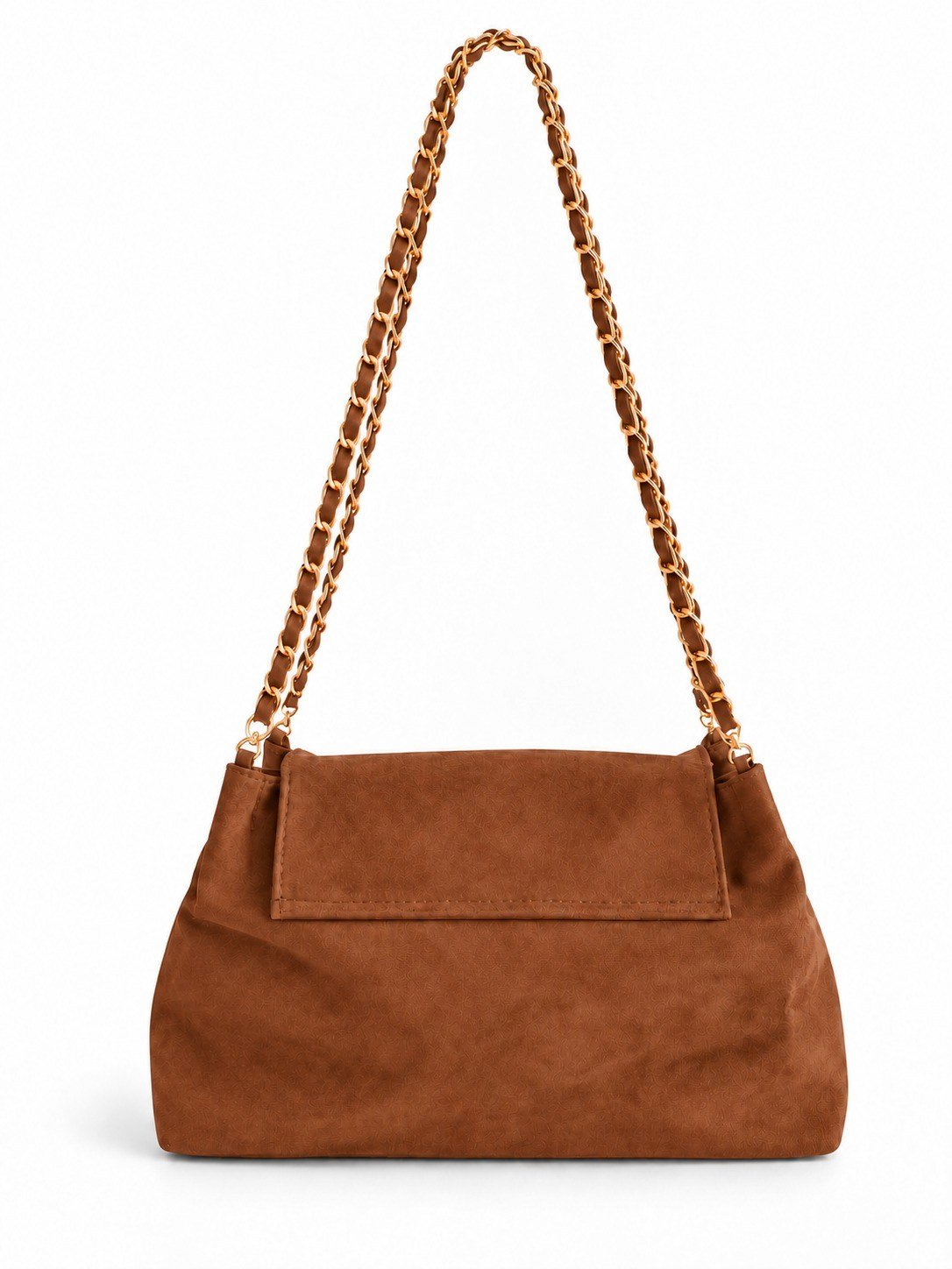 Lorea Zincir Askılı Kadın Omuz ve Clutch Çanta Süet Taba