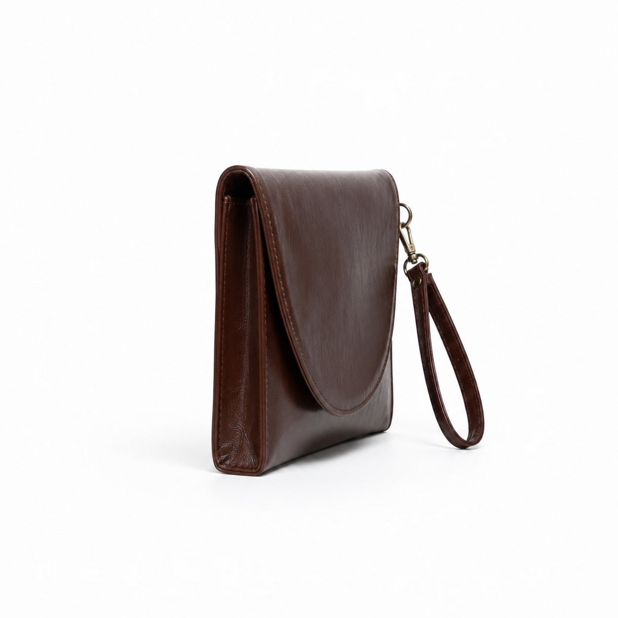 Muse Kadın Clutch Çanta Acı Kahve
