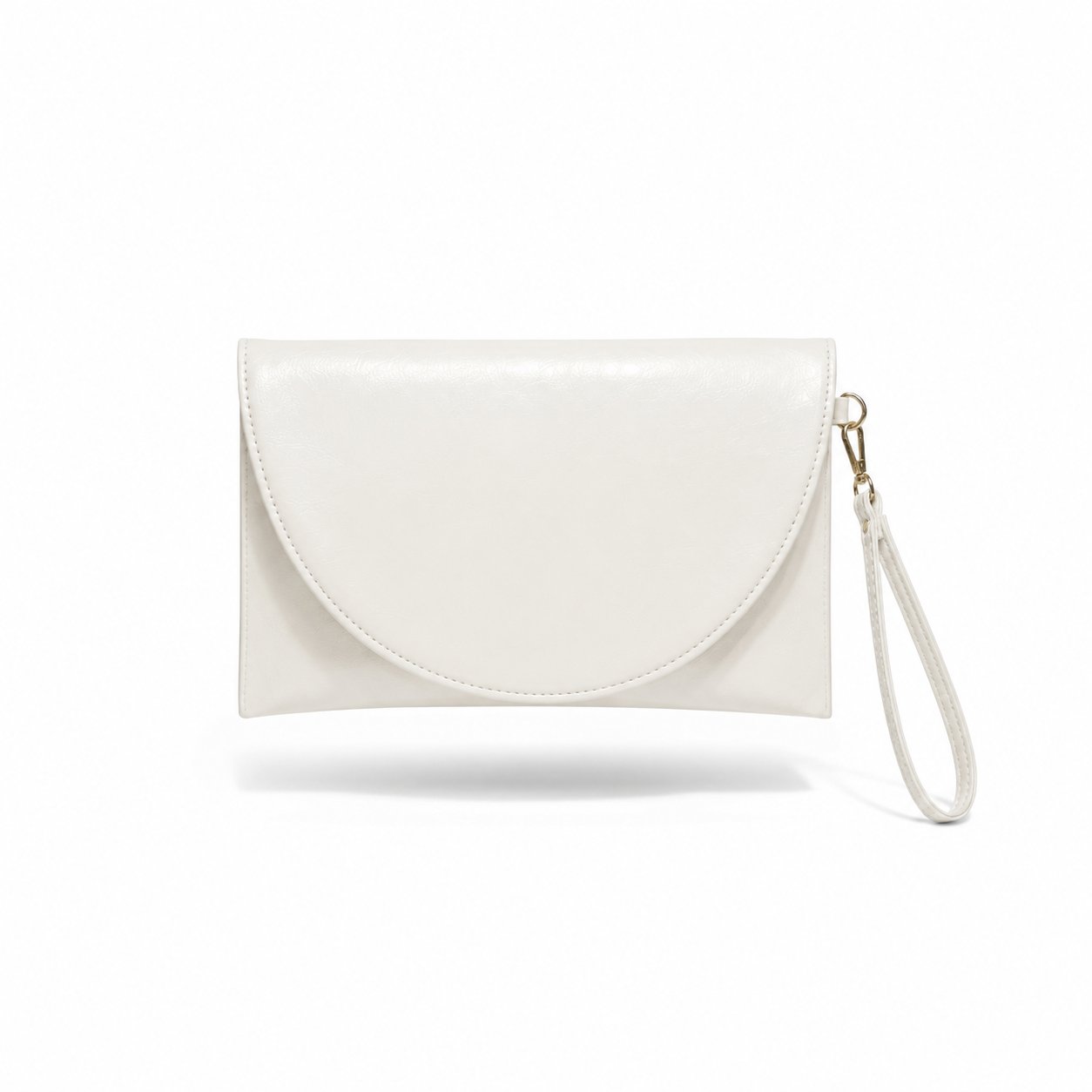 Muse Kadın Clutch Çanta Beyaz