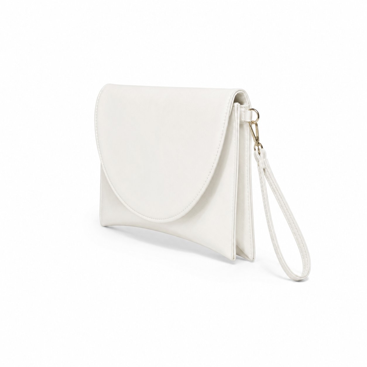 Muse Kadın Clutch Çanta Beyaz