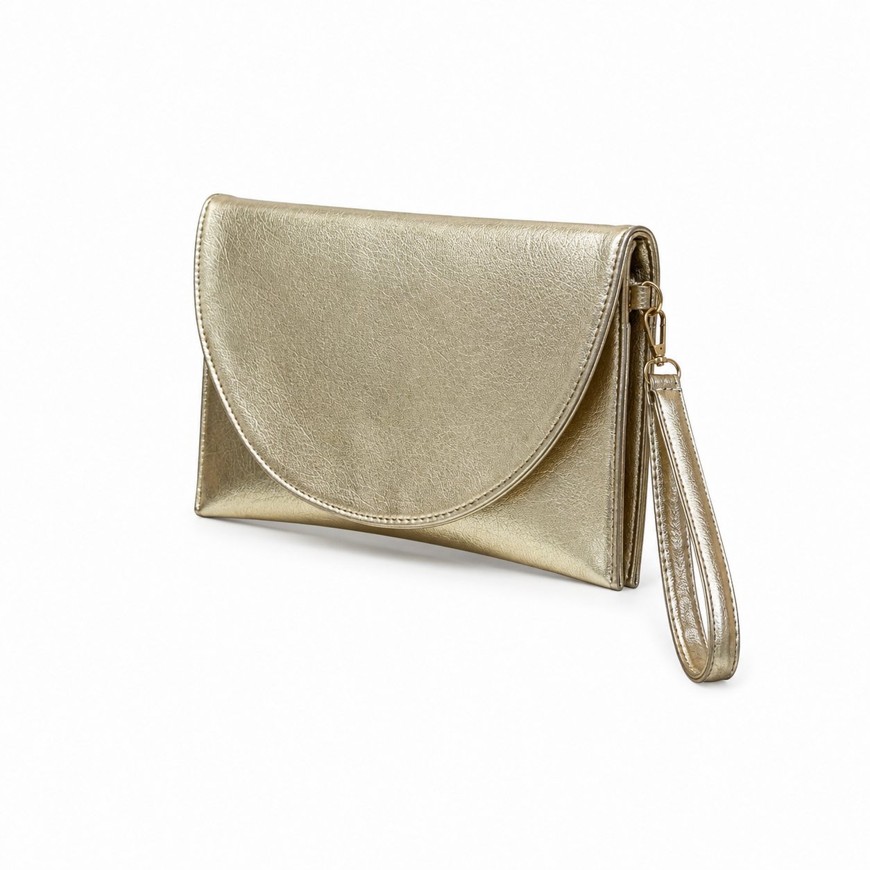 Muse Kadın Clutch Çanta Gold