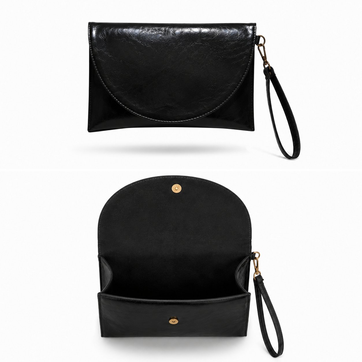 Muse Kadın Clutch Çanta Siyah