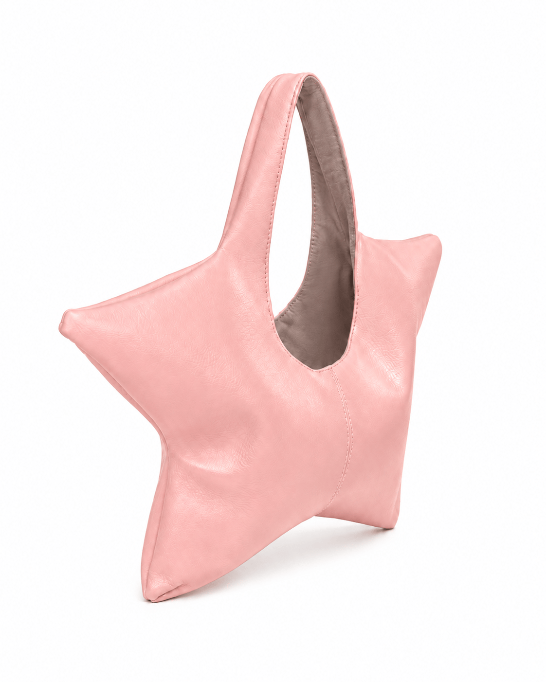 Star Yıldız Form Kadın Omuz Çantası – Pembe