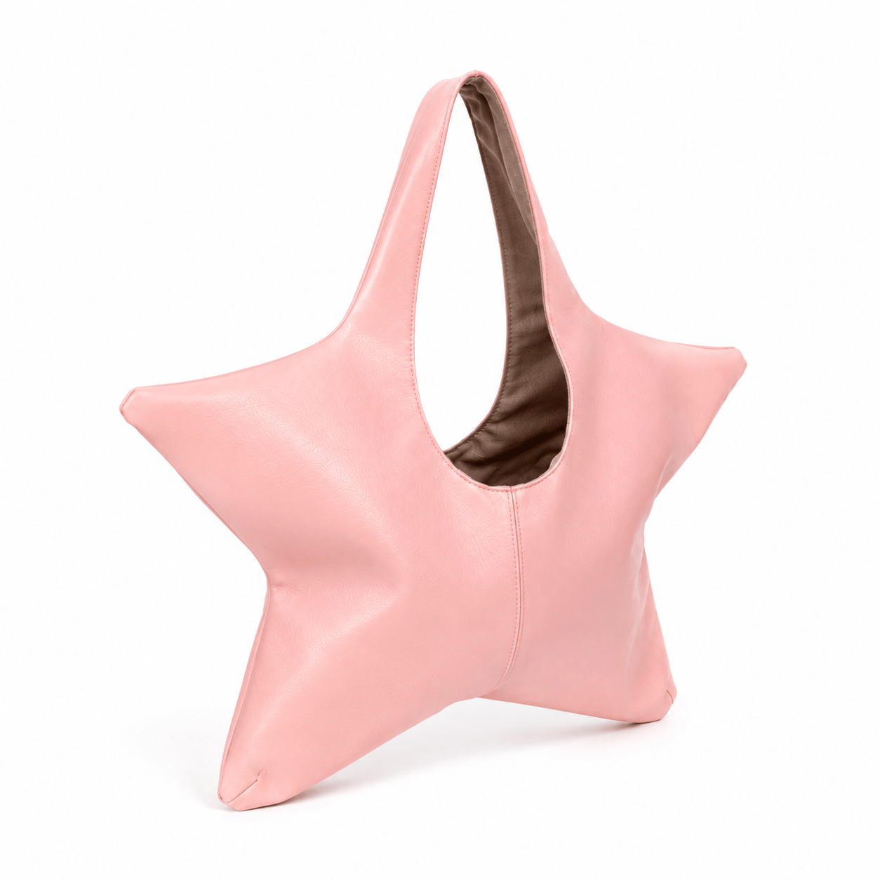 Star Yıldız Form Kadın Omuz Çantası – Pembe